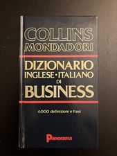 Dizionario Inglese-Italiano di Business edizione Collins Mondadori 1986