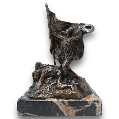 Antica scultura bronzo - antica, in
