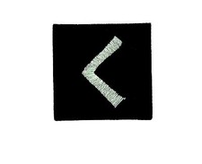 Toppa Stemma Ricamata