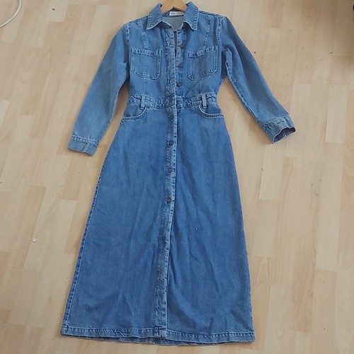 Zara camicia donna - blu, denim