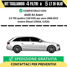 Tagliando per AUDI A4 Avant