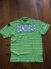Kappa Eroi Polo Zanzibar Nuova Senza Etichetta Zanzibar Tg 2XL