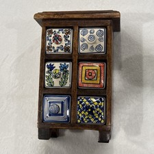 T•Cassettiera vintage Boho