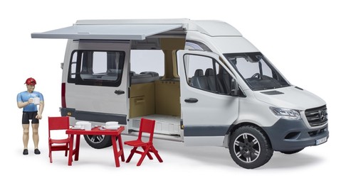 Bruder sprinter camper - mb, con