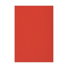 5 FOGLI di GOMMA EVA ROSSO