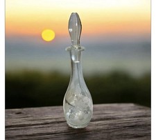 Decanter in cristallo toscano