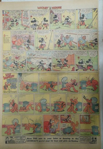 Topolino plutone sunday - sunday, page