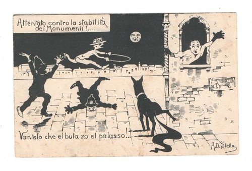 Cartolina umoristica d - umoristica, a.d