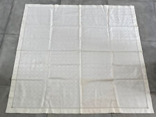 TOVAGLIA COTONE CON RICAMO AI BORDI 140x140 - Vintage