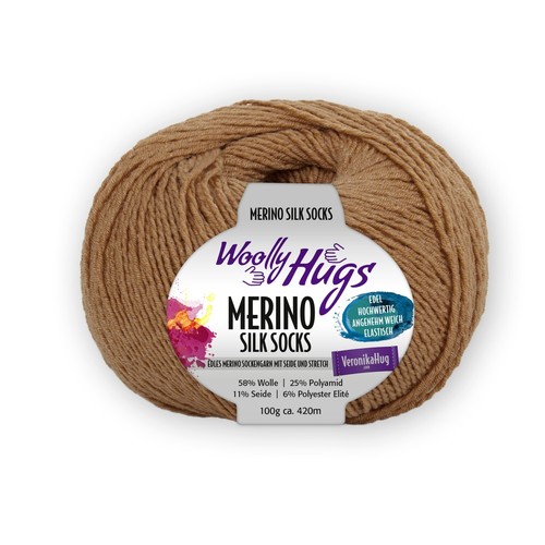Merino seta calzini woolly - merino,