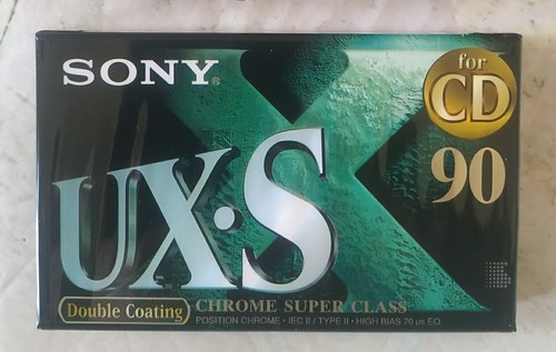 Audiocassetta sony - sony, 90