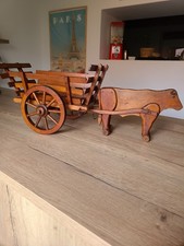 Charrette à bœuf artisanale