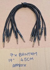 7 X Cavo patch Bantam TT PJ777