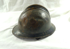 WW1 GRANDE GUERRA CIMELIO MILITARE ELMETTO ADRIAN VERNICE NERA