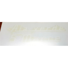 AERMACCHI ALA VERDE 5 MARCE DECALCOMANIA BAULETTI- DECAL AERMACCHI