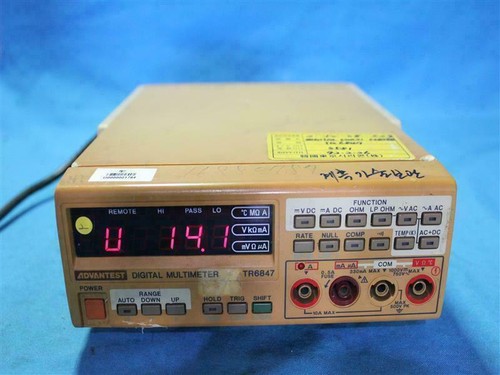 Multimetro digitale advantest - multimetro,
