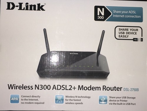 Link wireless n300 adsl2 - d-link,