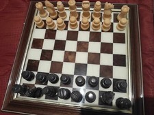 Gioco scacchi marmo - gioco,