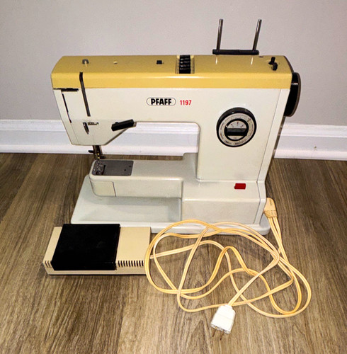 Pfaff 1197 electric household - pfaff,