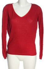 NAF NAF Maglia a maglia fine Donna Maglione Taglia IT 42 rosso stile casual