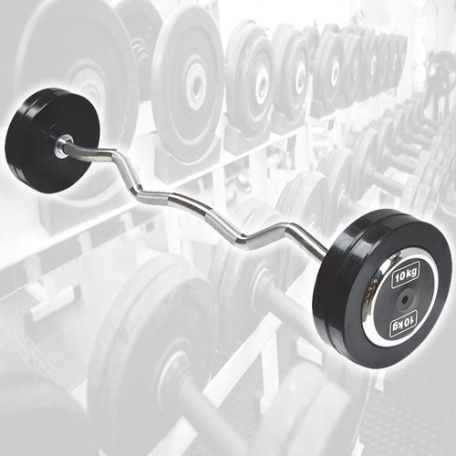 Manubri bilanciere curl curvo - manubri,