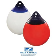 PARABORDO OCEAN A PERA BOA PER PROTEZIONE BARCA - MISURE VARIE - ROSSO - BIANCO