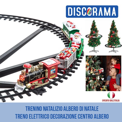 Trenino natalizio albero - albero, di