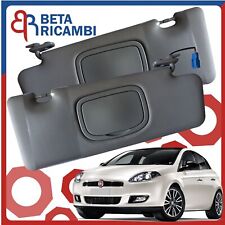 Aletta Parasole Fiat Bravo Dal 2007 Pattina Coppia Dx + Sx Con Tasca E Specchio