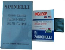 Lotto 3 dizionari di Inglese