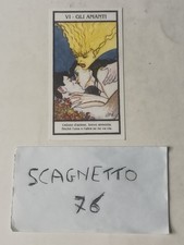 DYLAN DOG CARTOLINA TAROCCHI GLI AMANTI EDIZIONE LO SCARABEO 