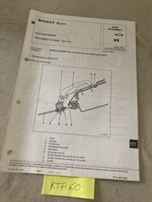 Renault Note Tecnica 1985