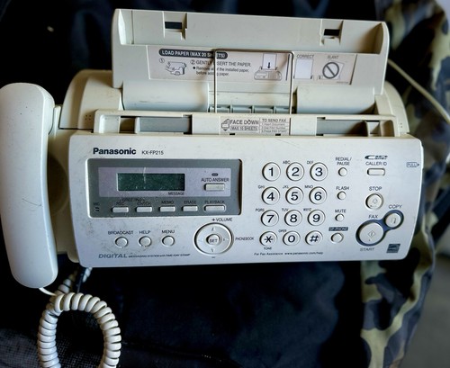 Panasonic fp215 fax serie - fax,,
