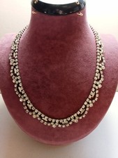  COLLANA VINTAGE CRISTALLO