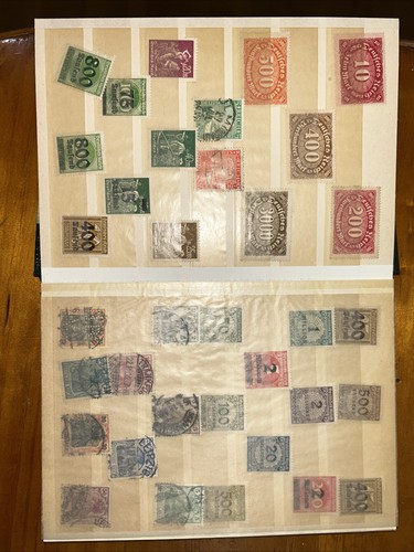 Lot old german stamps - of,