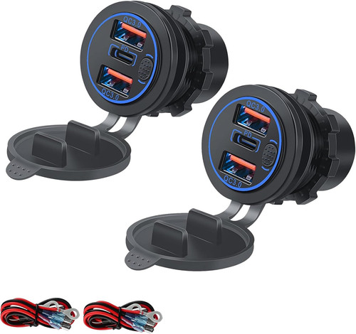 Presa usb 12v impermeabile - usb,