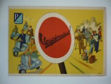 CARTOLINA PUBBLICITARIA VESPA