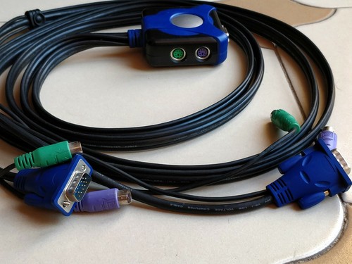 Kvm switch ps2 cable - switch, 1