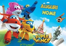 Cialda SUPER WINGS Decorazione
