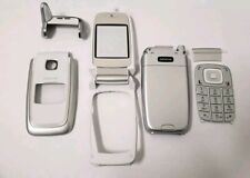 Set completo di parti di scocca 100% originale Nokia 6101 cover bianco