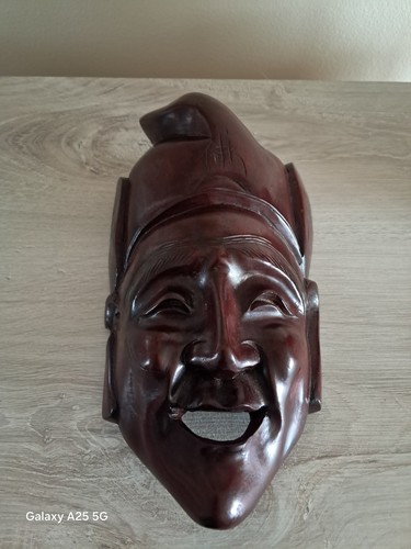 Maschera vintage legno - in,