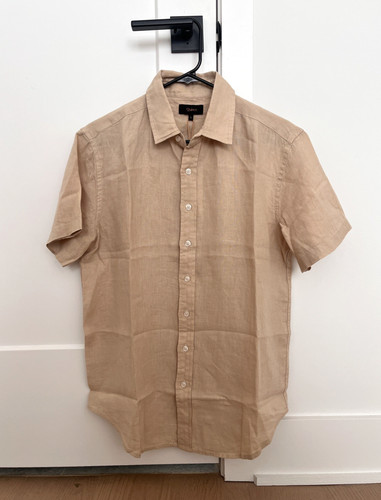 Camicia uomo quince beige - uomo,