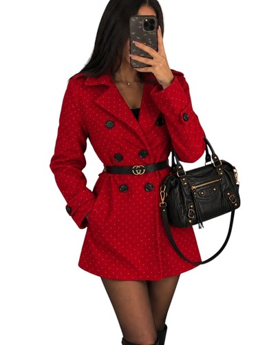 Cappotto trench donna rosso - donna,