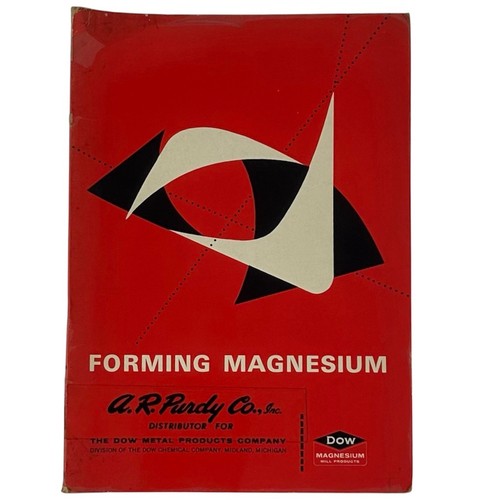 Vintage 1962 forming magnesium - 1962,