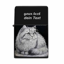Accendino gatto con incisione testo dolce gattino regalo personalizzato
