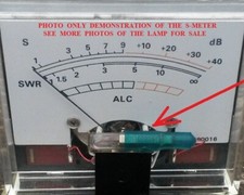Yaesu Sommerkamp FT-980 FT-102 FT 980 FT 102 Light bulb lamp S METER / ALC 