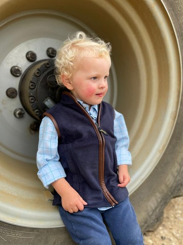 Gilet scaldamuscoli in pile - in,