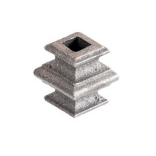 Borchia in ghisa per ringhiera