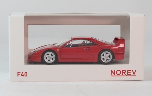 Norev ferrari f40 red - f40, 1987