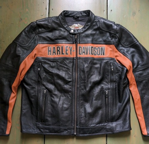 Giacca moto pelle harley - moto,