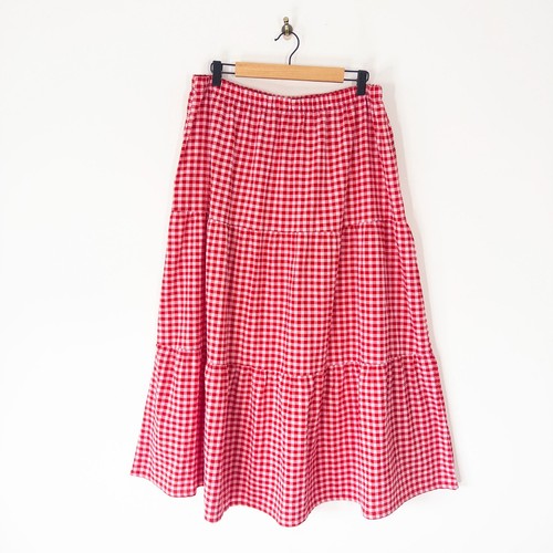 Gonna midi rossa rosa a - gonna,
